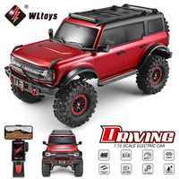 WLtoys 104020 1/10 Professional RC Car Off Road 4x4 2.4G 4WD Remote Control Cars 45 Minutes Working Time Climbing Car Adult Toy