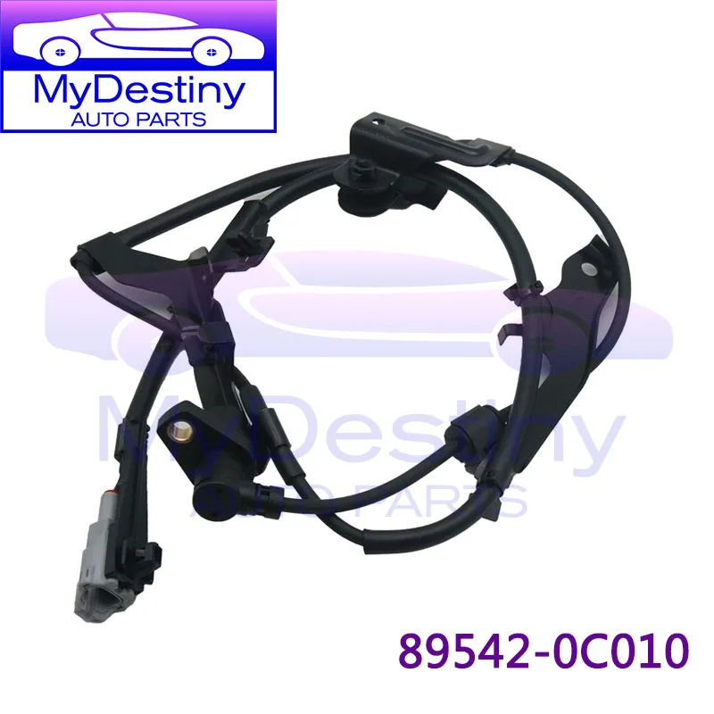 

Front Right ABS Wheel Speed Sensor for 2000-2007 Toyota Sequoia Tundra 3.4L 4.0L 4.7L Skid Control Sensor 895420C010 89542-0C010