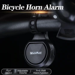 Rechargeable Motorcycle Electric Bell Horn Alarm Handlebar Speaker Doorbell Anti-theft Horn Bike Accessories