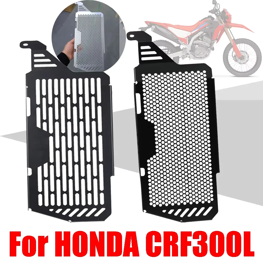 For HONDA CRF300L CRF300 CRF 300 L 300L 2021 2022 2023 Motorcycle Accessories Radiator Guard Grille Protection Cover Protecter