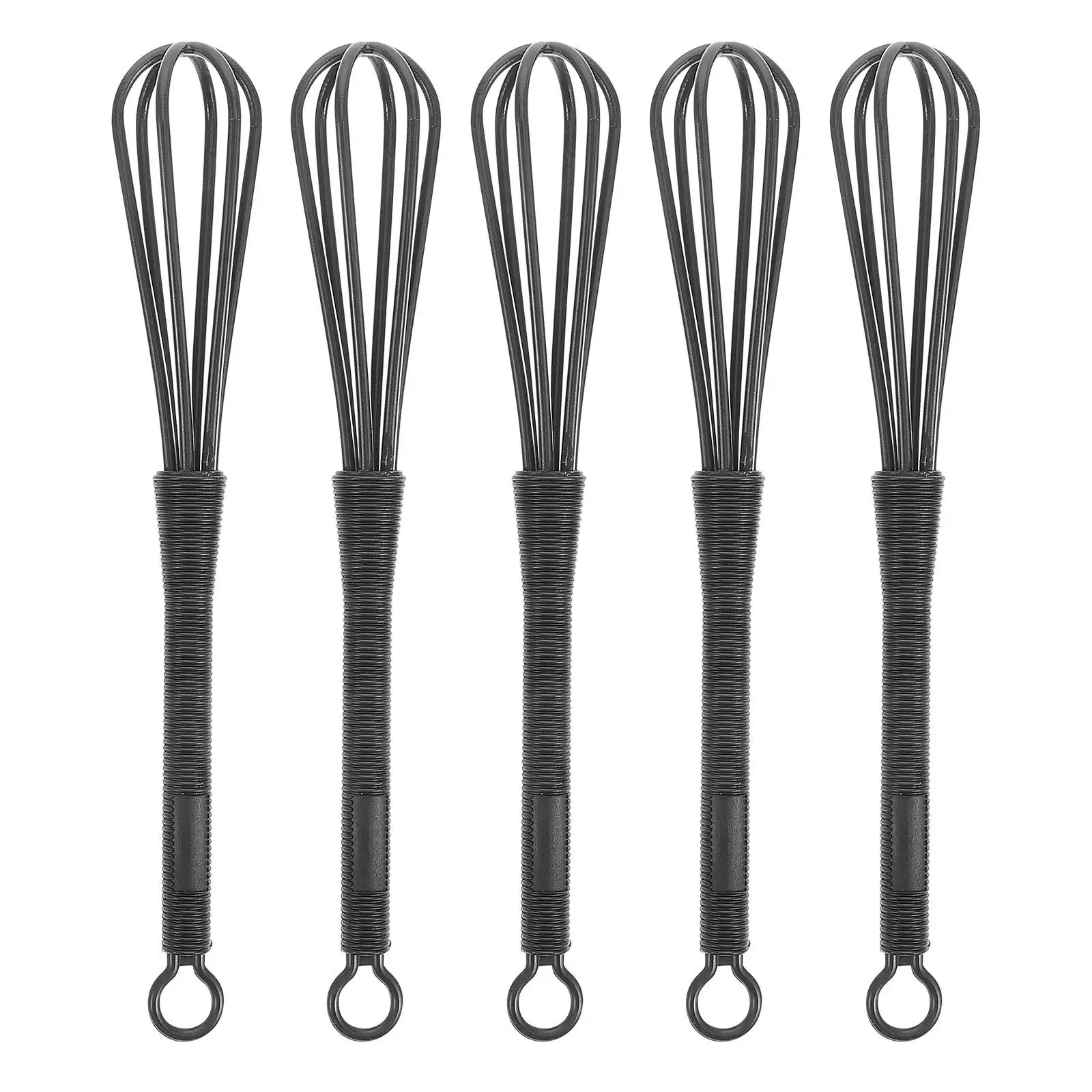 5 Pcs Hair Dye Stir Stick Blender Color Whisks for Salon Mini Paste Plastic Small Cooking