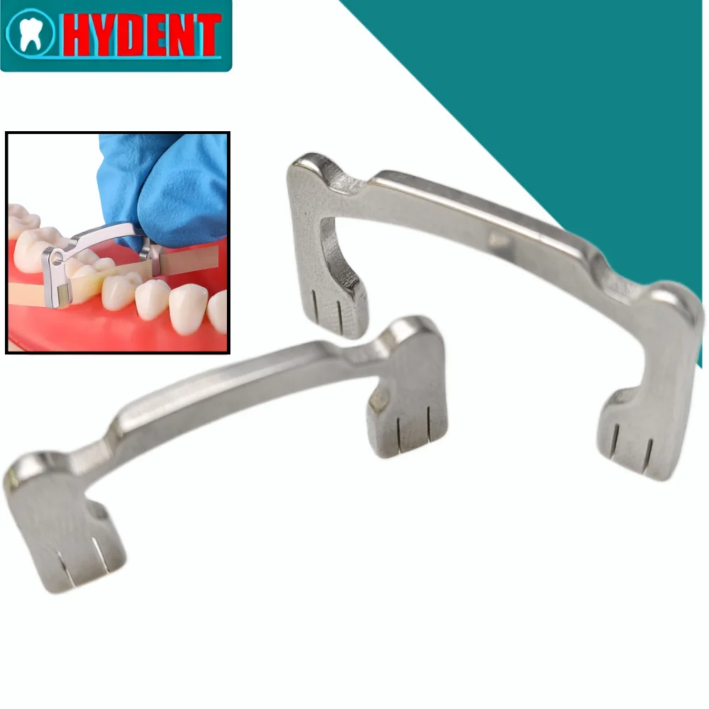 

Dental Polishing Strip Holder for High/Low Crowns - Dual Head Assistant Tool for Crown Bridge Finishing and Dental Polishing