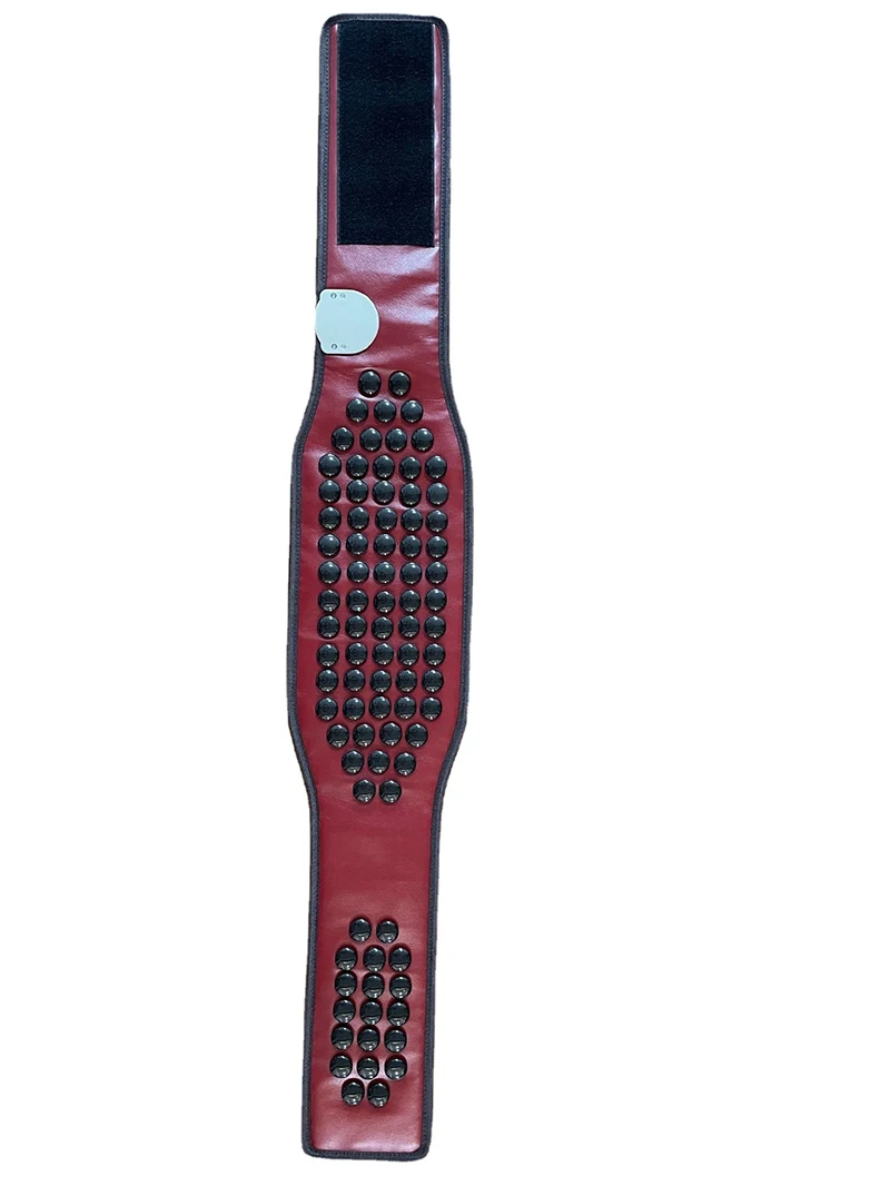 220V Lumbar stimulator germanium tourmaline electric heating abdominal belt far-infrared jade treatment pain relief jade belt