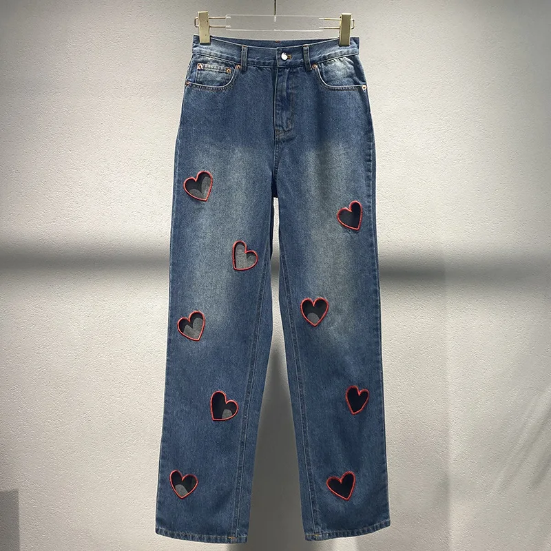 2026 Autumn New Women Black High Waist Denim Shorts, Fashion Straight Leg Slim Wide Leg Jeans Shorts