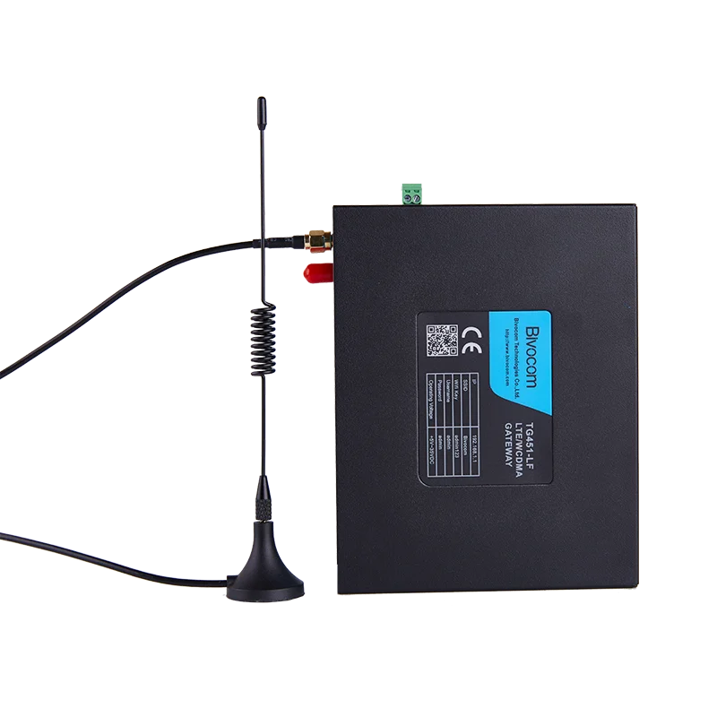 Bivocom IP30 4G IoT Gateway TG451 RS232 RS485 IoT M2M Industrial Gateway with Dual SIM Card