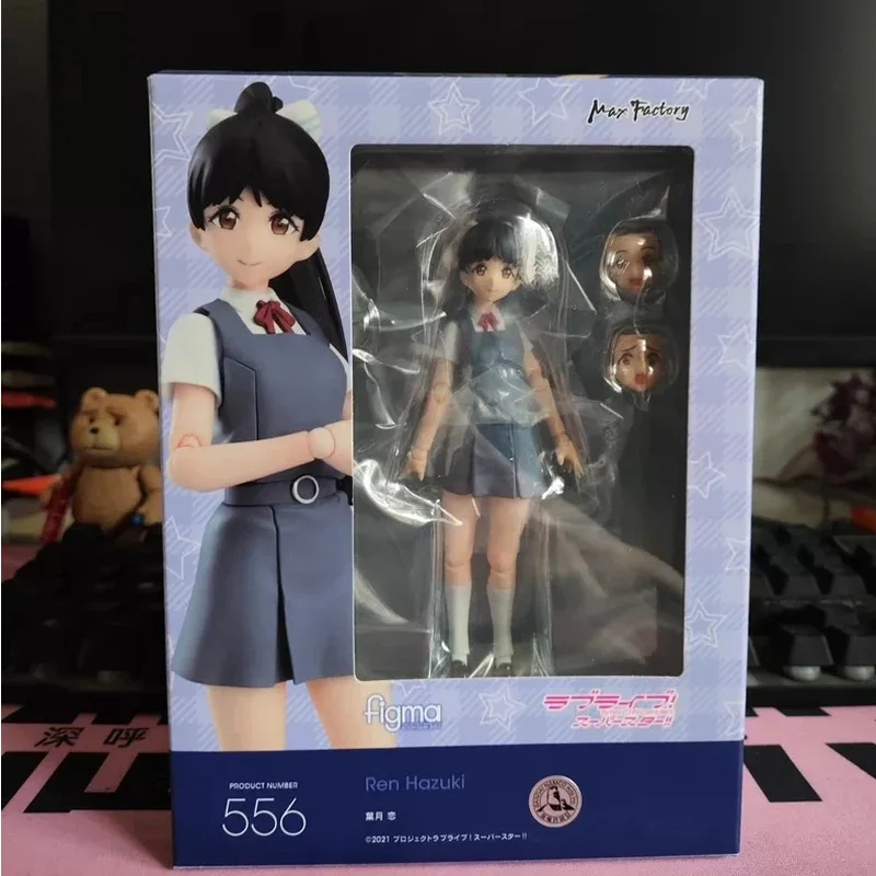 In Stock 13cm Genuine Maxfactory Figma Lovelive!Superstar!! Hazuki Ren Beautiful Girl Model Counter Decoration Toys Gifts Figure
