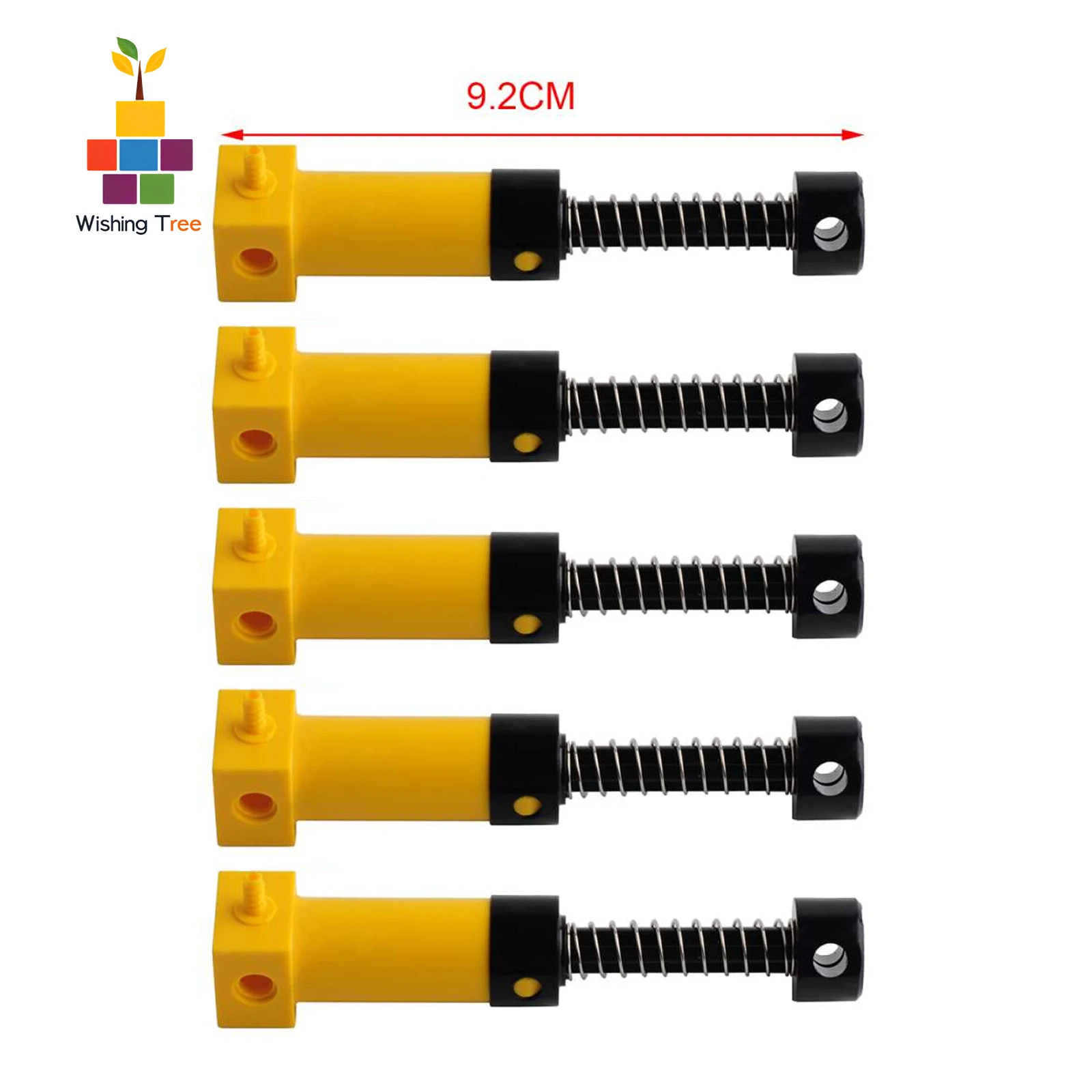 Mould King 2797c02 5 pièces pompe à ressort pneumatique pour blocs de construction de camion Compatible avec les modèles populaires 42043 42009 MOC Accessori