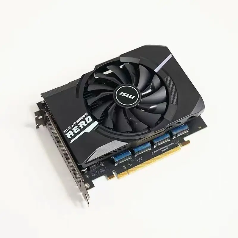 Scheda adattatore Pcie originale MSI M.2 Xpander-AERO GEN4 SSD per disco rigido di espansione desktop