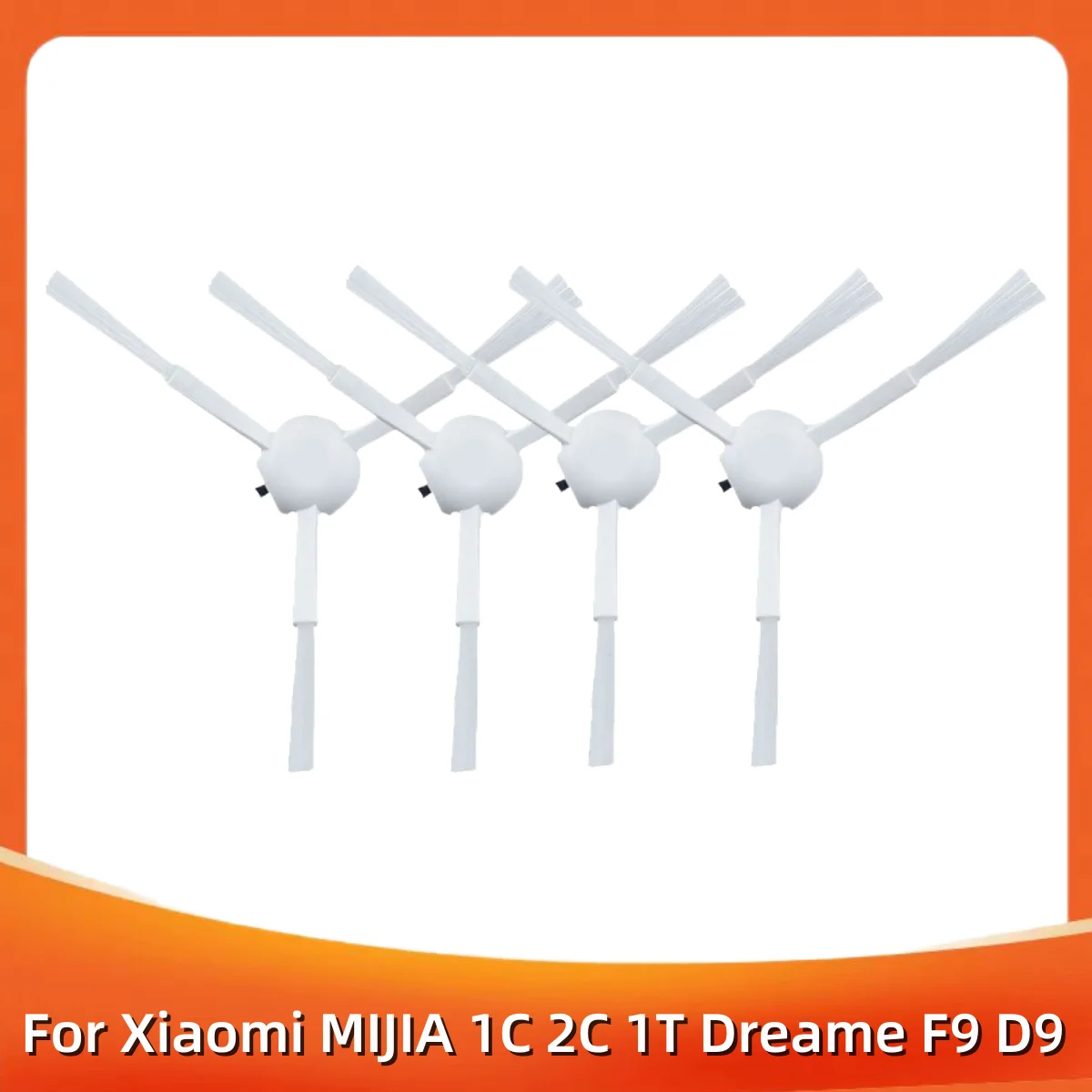 Side Brushes For Xiaomi MIJIA 1C 2C 1T Dreame F9 D9 Replacement Robot Vacuum Cleaner Parts Side Brush House Cleaning Accessories