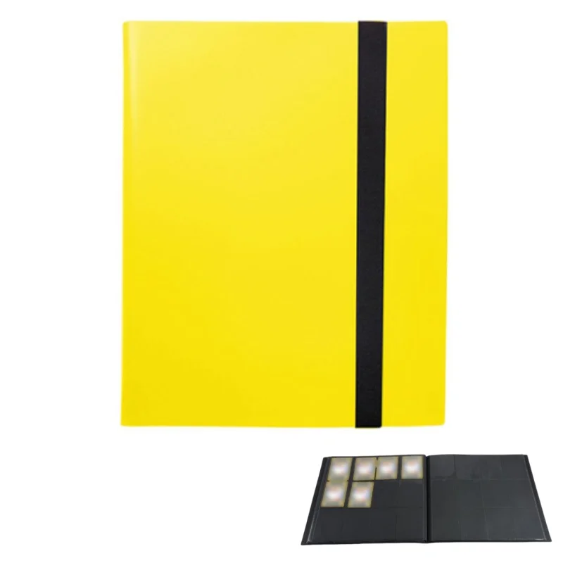 Premium multi-pocket trading card binder - biedt plaats aan 160/360/480 kaarten - duurzame PP-hoes - ideaal voor basketbal-, voetbal- en sportkaarten