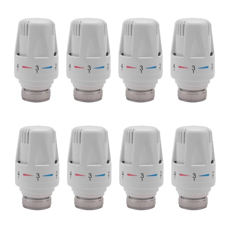 

8Pcs Thermostatic Radiator Valve Thermostat Radiator Valve Replacement Head