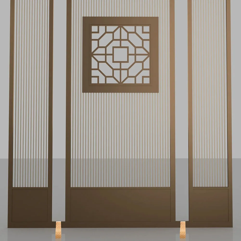 Soporte divisor de habitación de madera resistente, Base resistente al desgaste para el hogar y la Oficina, soporte divisor de habitación, 2 uds.