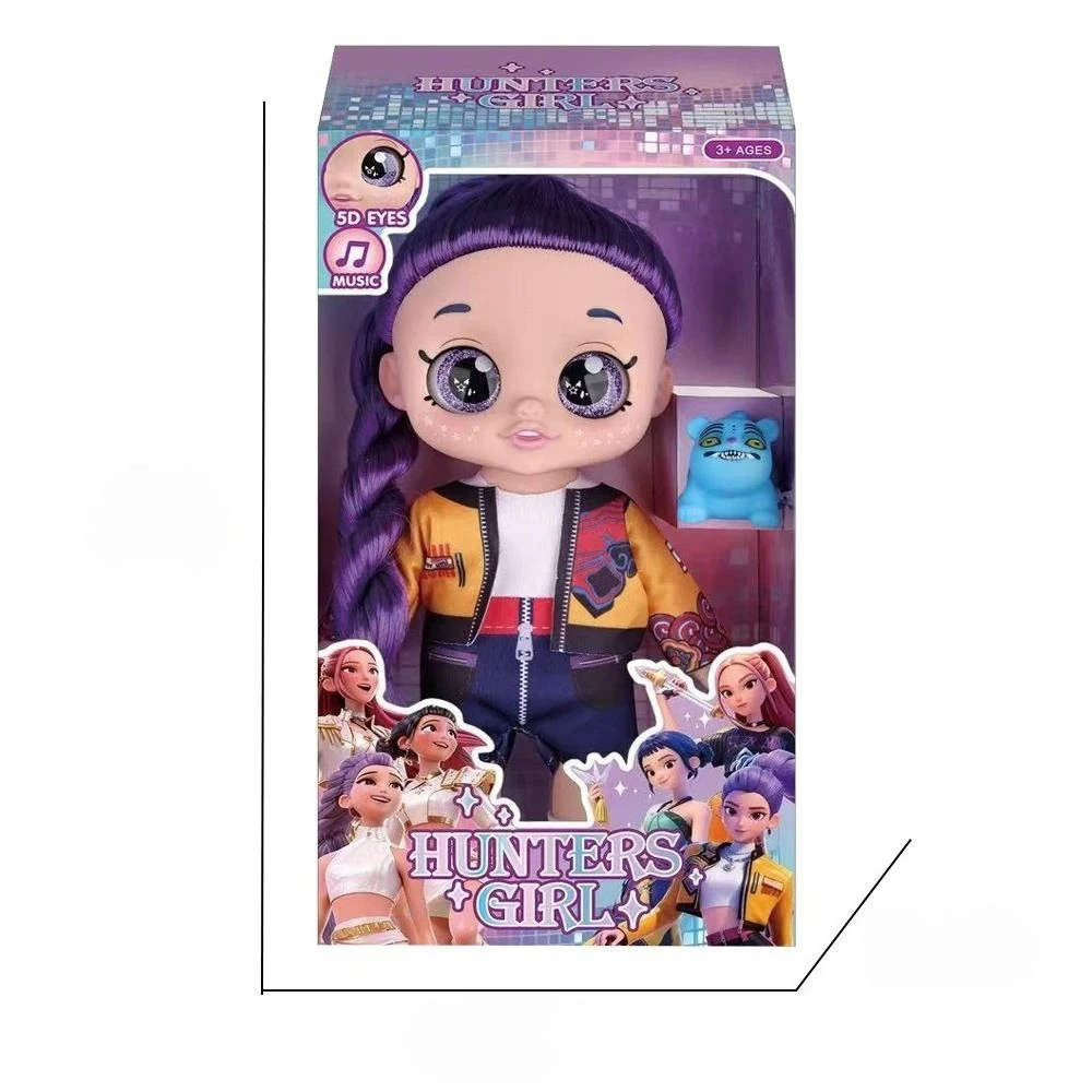 

Коллекционная фигурка Hot Toys: Новая кукла-охотница на демонов 2026 года с 5D-глазами, кукла-охотница на ведьм, кукла-синий тигр, детская игрушка, подарок на Рождество