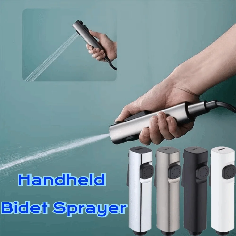 

Экономичный ручной бидетный распылитель высокого давления с 2 режимами, регулируемая насадка для душа, простая установка, для туалета