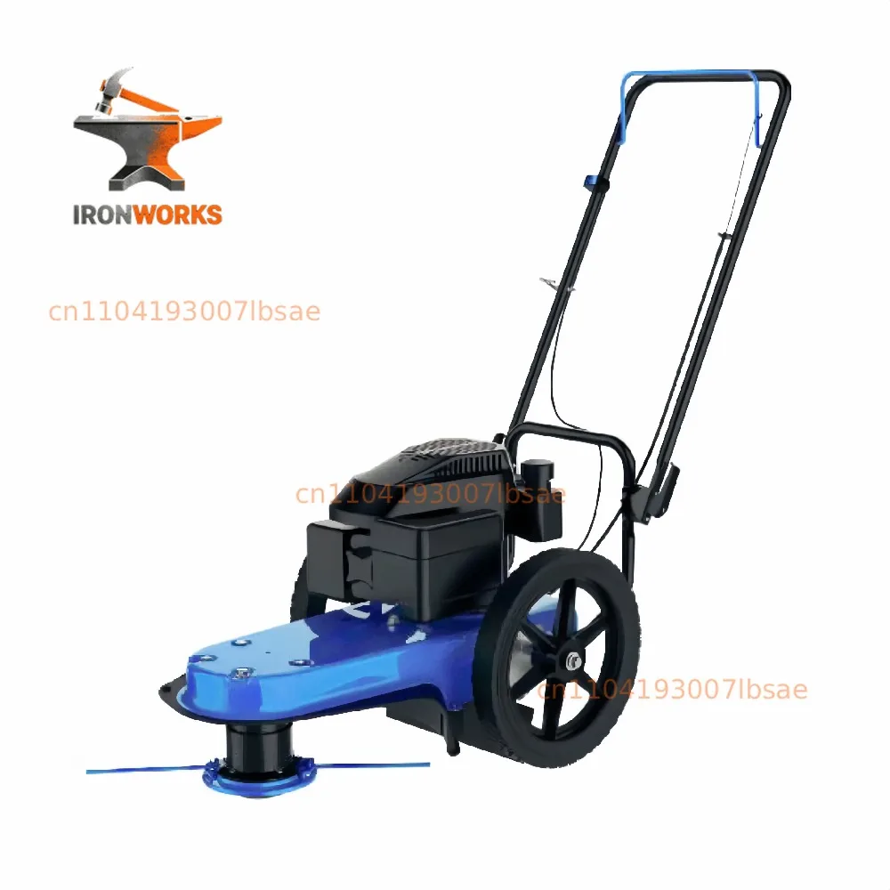 Walk-behind Power String Trimmer Lawn Mower Machine Wheeled Grass Trimmer Mower