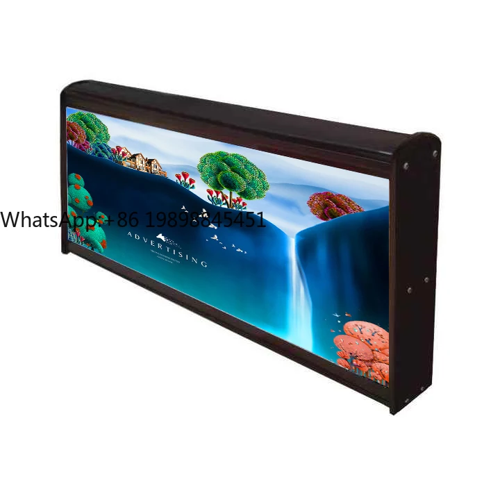 Открытый водонепроницаемый P4 P3 P2.5 высокой яркости на крыше автомобиля светодиодный рекламный экран для такси