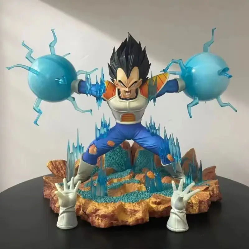 

Dragon Ball Z Figure Super Saiyan Majin Vegeta Anime Action Figure Statue Pvc Modle Collect Toy Desktop Ornament