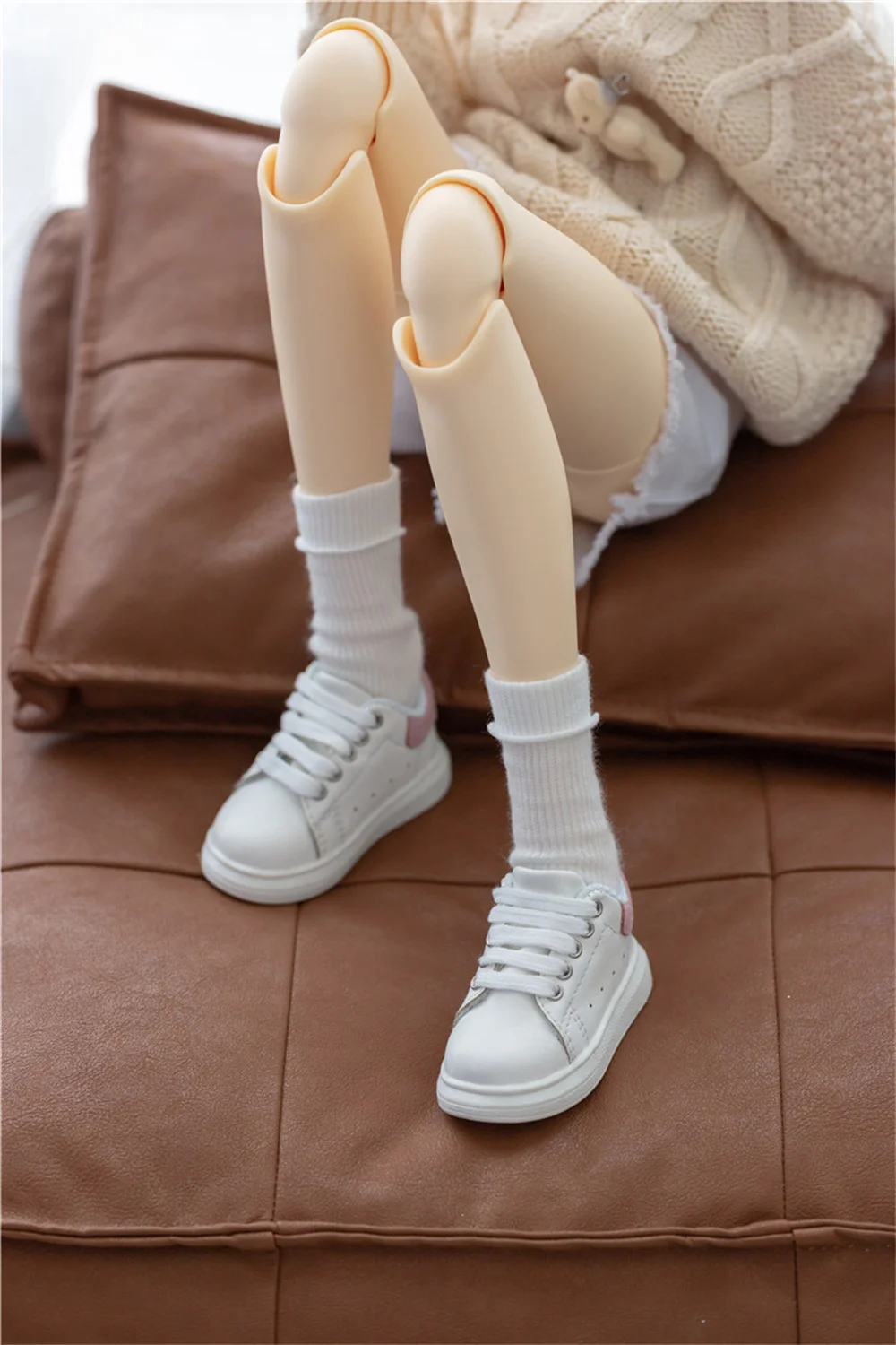 BJD doll shoes 1/4/1/6 uncle small white shoes versatile daily casual shoes BJD accessories