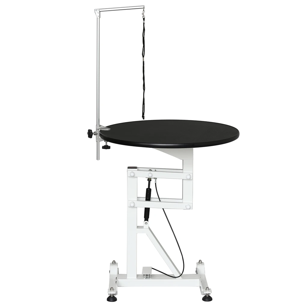 Aeolus Pet Air Lifting Grooming Table Dog Grooming Table Round Tabletop Table