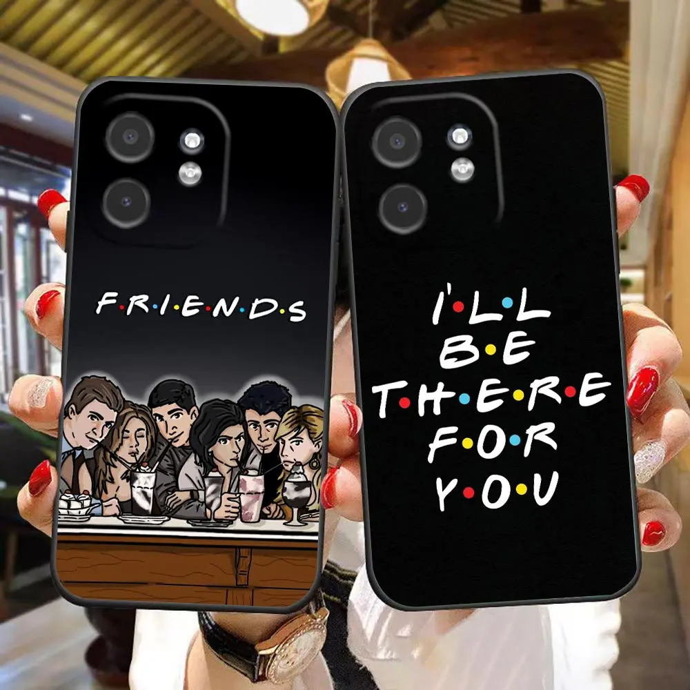 Capa para Celular Infinix NOTE 12 GT 20 30 40 50 50X 60 TECNO POVA NEO 2 4 5 6 7 - Capa Protetora com Tema da Série Friends