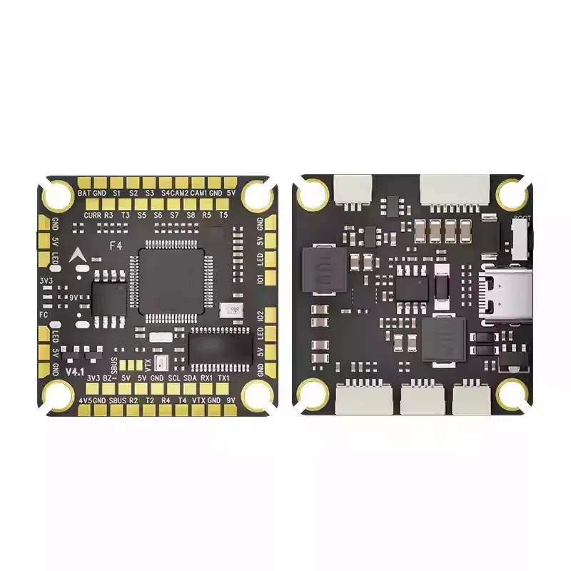 

1 шт./лот! Новый оригинальный полетный контроллер Aocoda-RC F405 V4 с ICM42688, OSD, черным ящиком и барометром для моделей самолетов