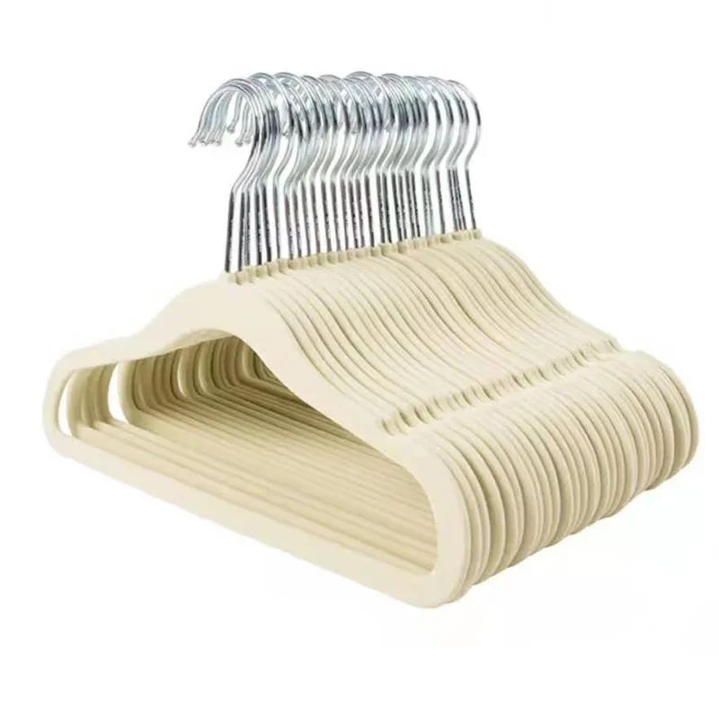 10Pcs 30/35CM Baby Hangers for Hangers Non Slip Suit Clothes Kids Space Saving velvet hangers Wardrobe Home Organizer Coat Rack