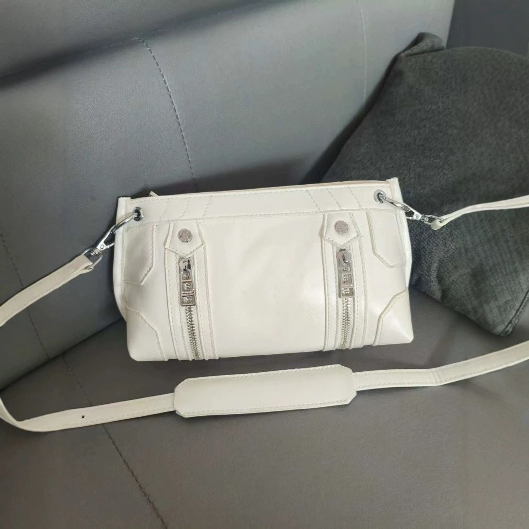 

2025 New High-end ZV New Zipper Commuter Shoulder Oblique Span Women's Bag