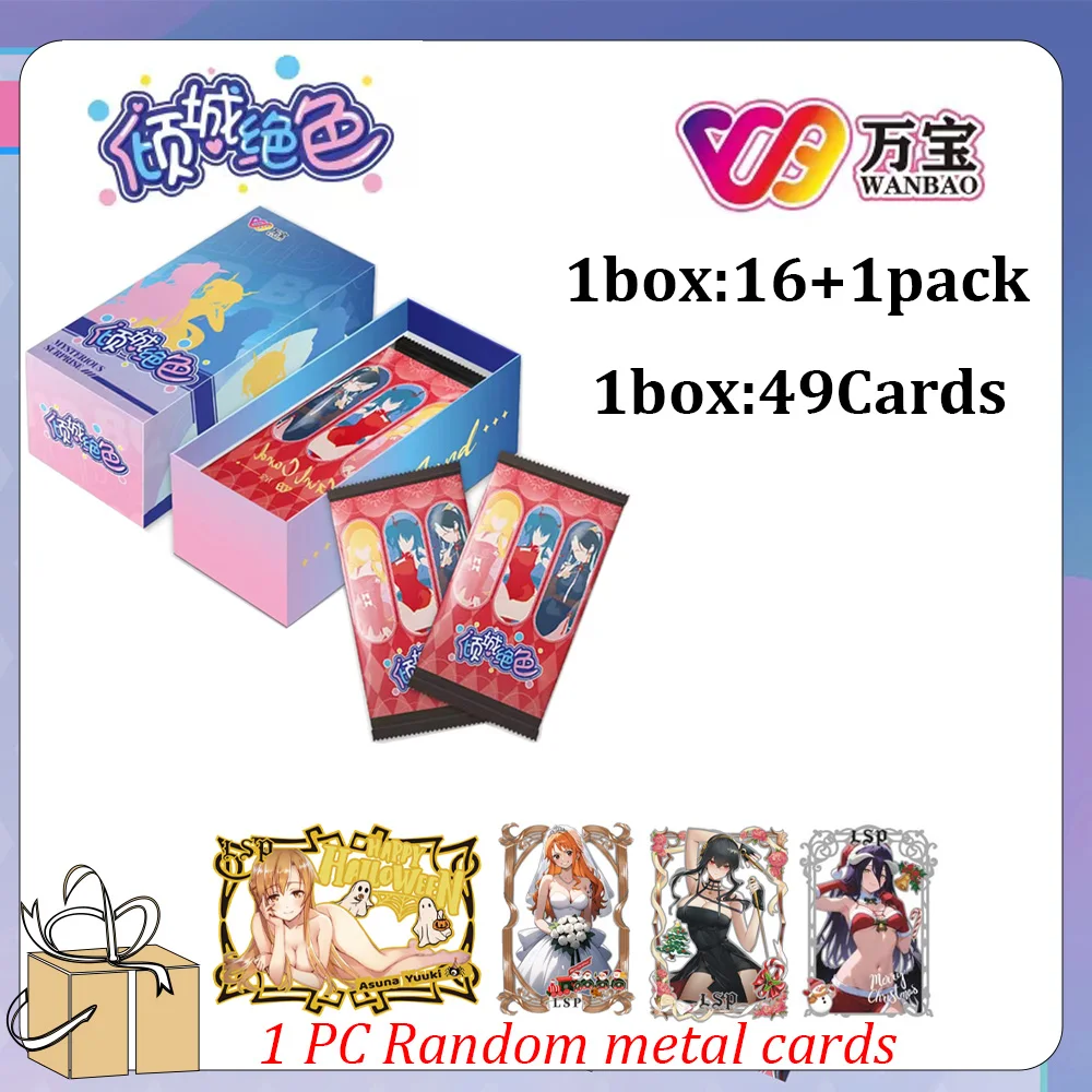 

Special Price Stunning Beauty Goddess Card CCG Goddess Nude Sexy Bikini Girl Charming Pornographic Anime Collection Ca