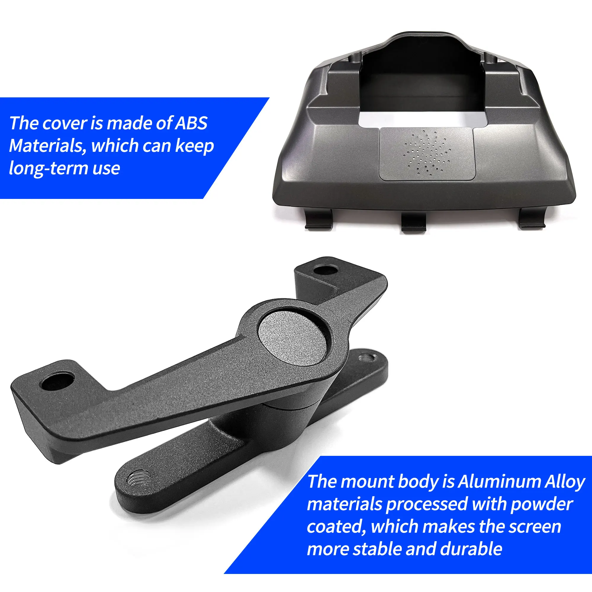 Soporte giratorio modelo Y para Tesla Model 3, Kit de soporte giratorio para pantalla inclinable de montaña, Monitor de visualización, accesorios giratorios 2023 2024