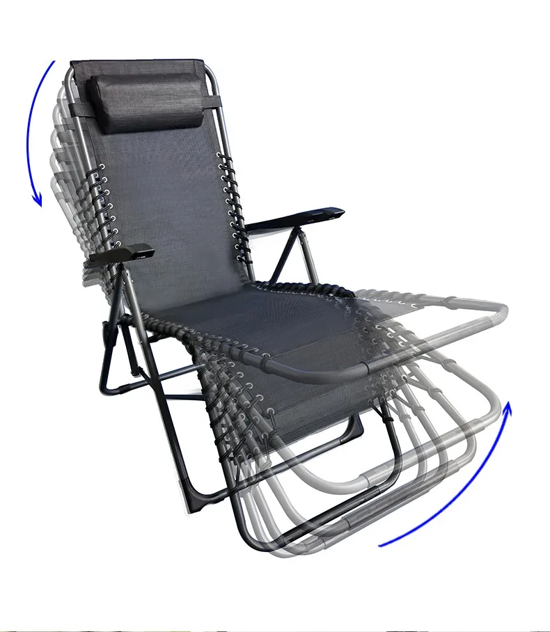 حار بيع في الهواء الطلق حديقة خفيفة الوزن كرسي قابل للتعديل للطي كرسي استرخاء الشاطئ دائم #1