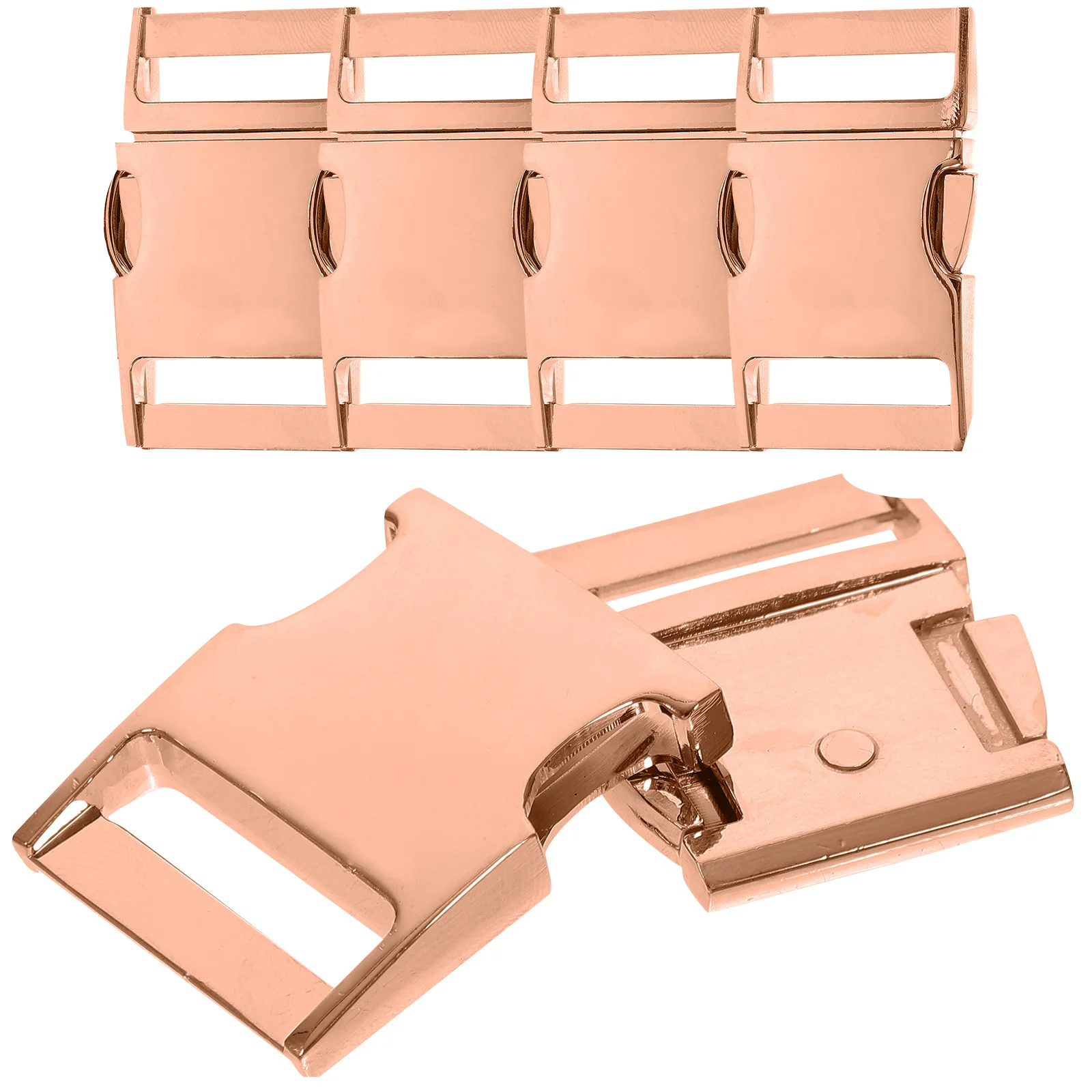 

5 pcs Snap Buckles Metal Side Release For Release Buckles Luggage Bags Belts Durable Replacement Hardware Accessory