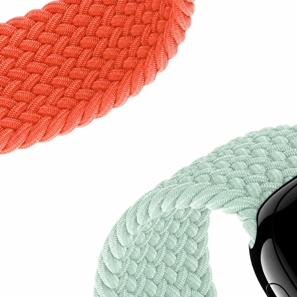 Band for Apple Watch ultra 4 3 2 Braided solo loop series 12 11 10 9 8 7 SE stretchable Strap for iWatch Pes Bracelet Nylon