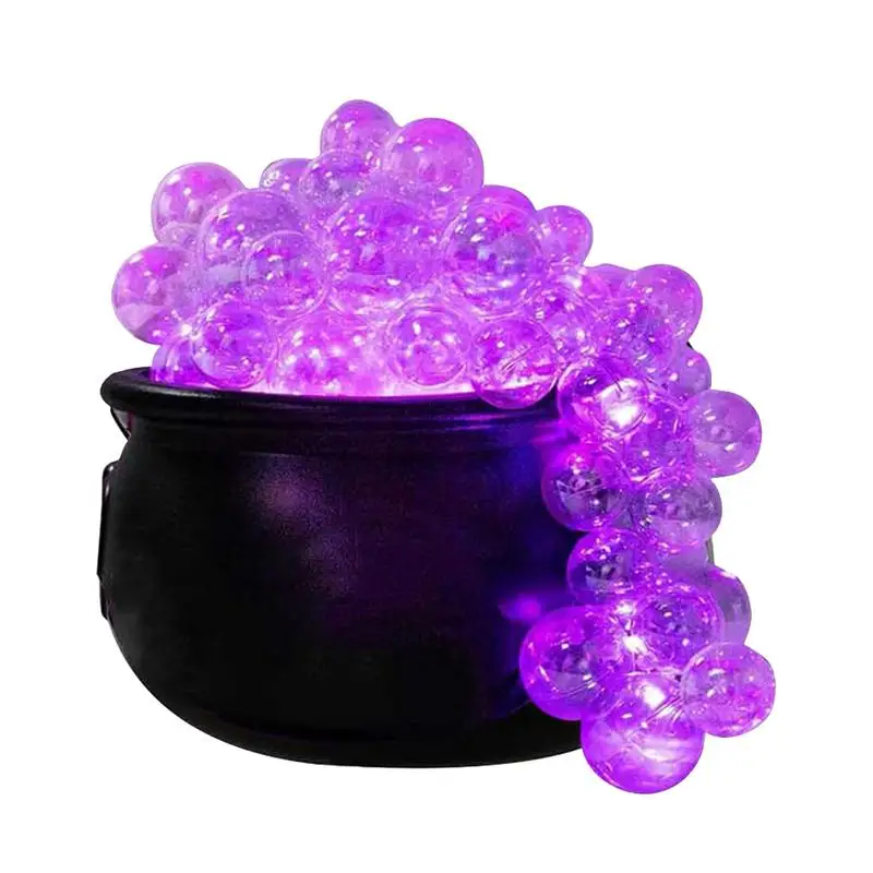 

Halloween Cauldron Decorations Vintage Decor Light Up Witches Cauldron Black Bowl Festive Exquisite Cauldron Decorations Tripod