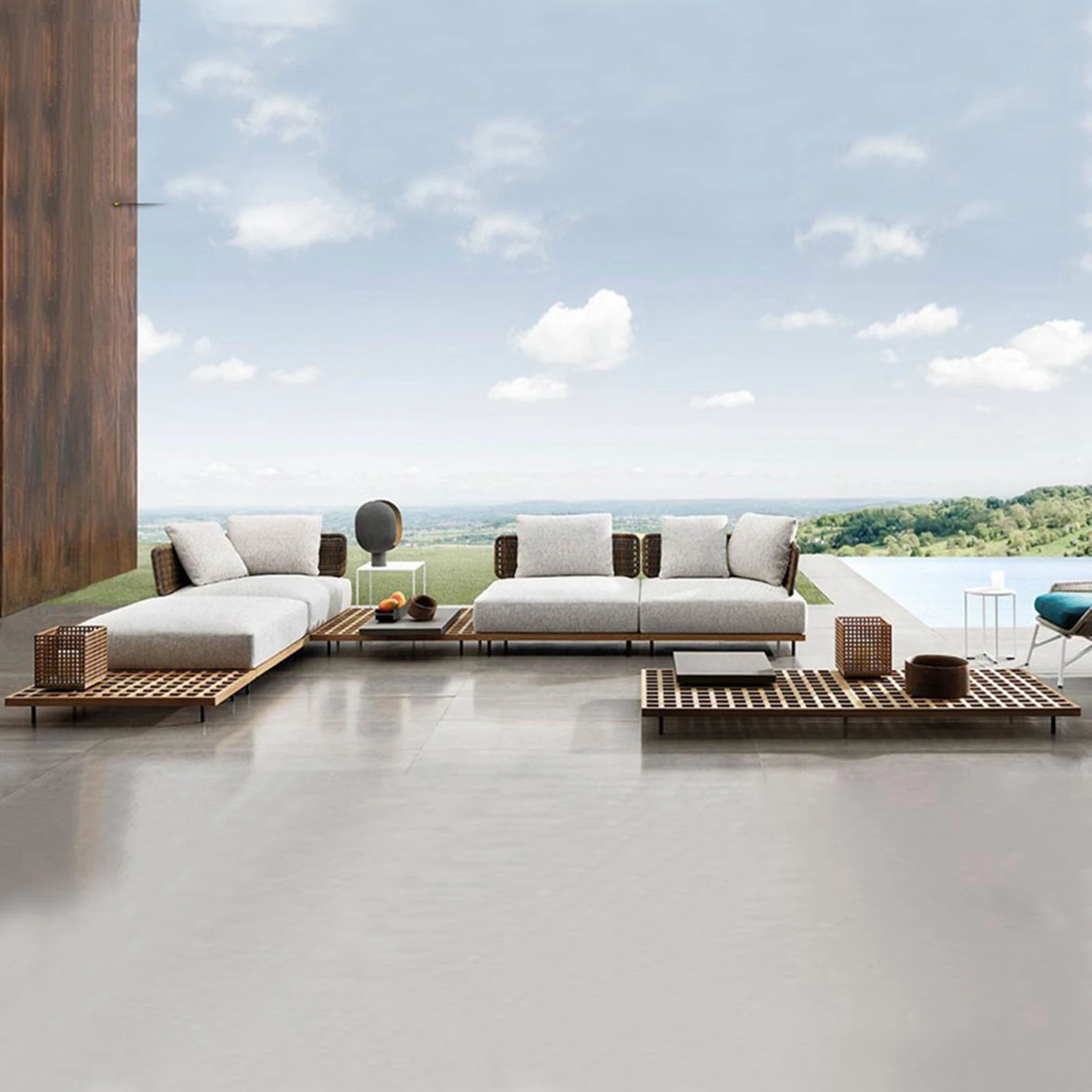 Indonesia Luxury Loveseat Pati - Outdoor Furniture Indonesia review and price
