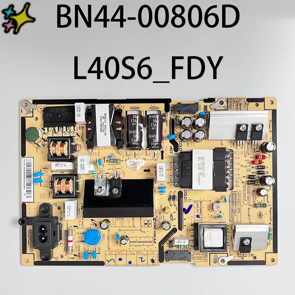 

New BN44-00806D = BN44-00806A = BN44-00806B L40S6_FDY Power Supply Board is for UN40JU6500FXZA UE40MU6179 UE43MU6100 UE40MU6100K