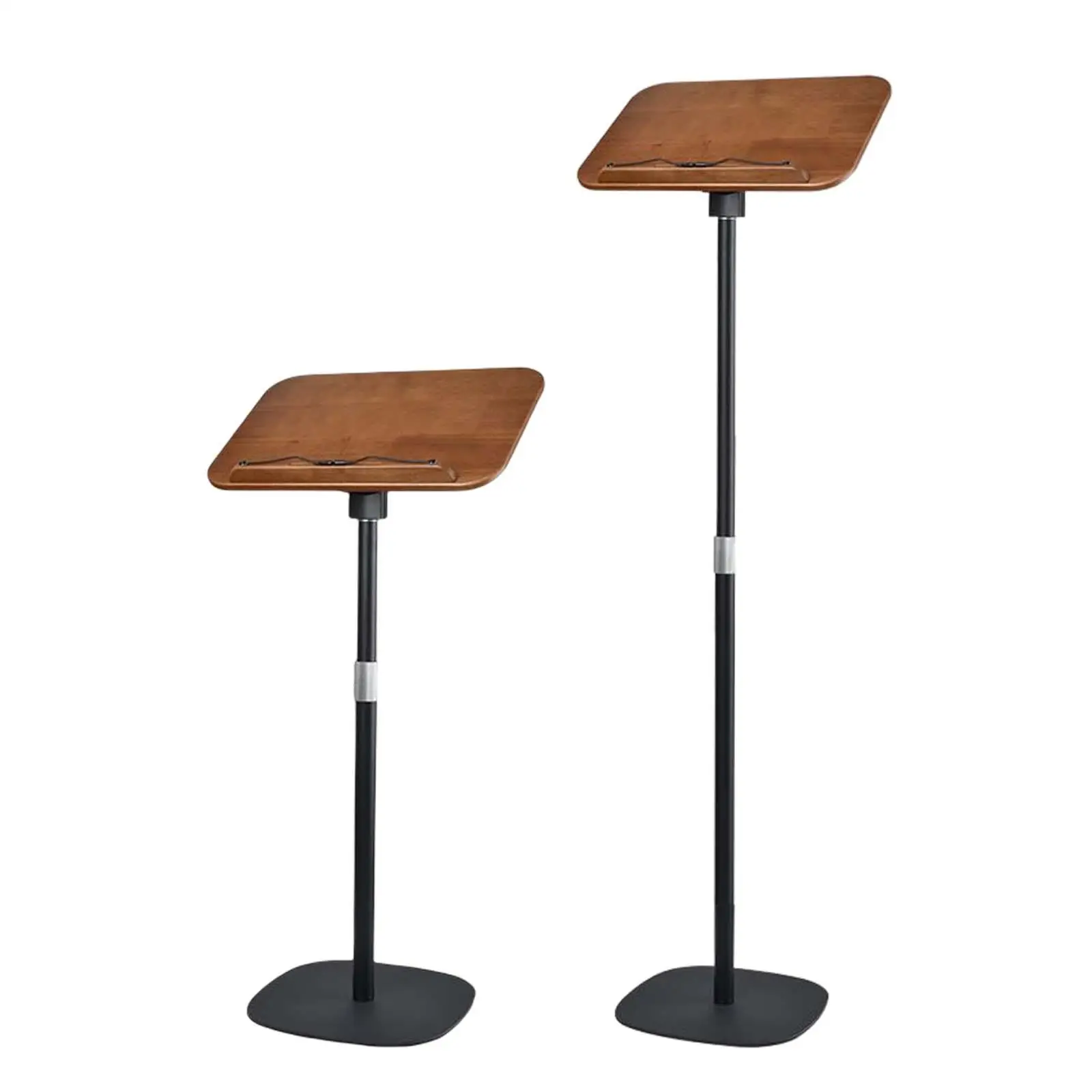 Bodenbuchständer zum Lesen, Kochbuchhalter, Tablett, stabile Basis, höhenverstellbar