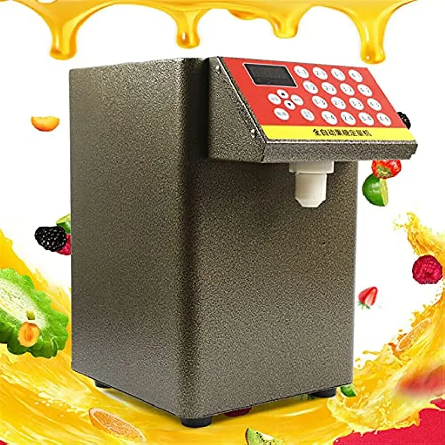 220V Fructose Quantitative Machine 500W Fructose Dispenser Milk Tea Soft Drink