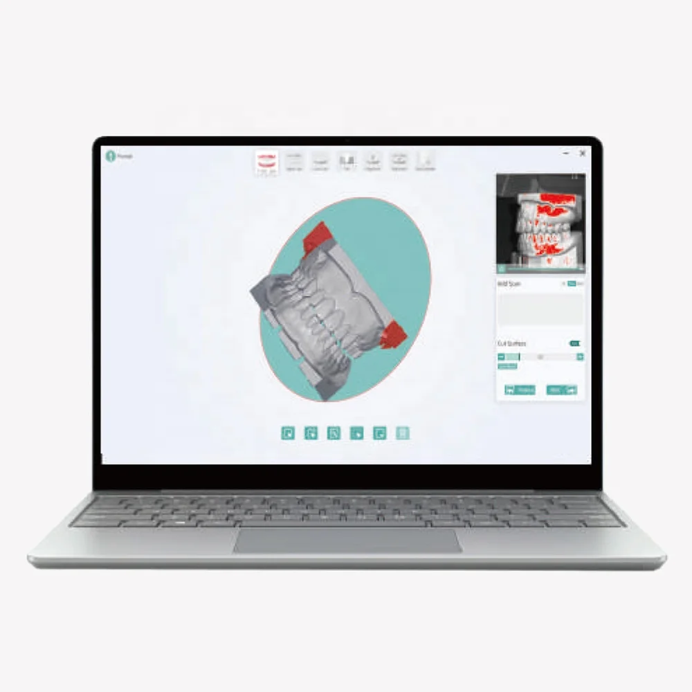 Pemindai Lab gigi sistem CAD terbuka 3D