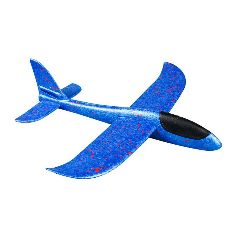 48cm Large EPP Foam Hand Throwing Aircraft Toys Gyratory Stunt Pressure Resistant Model Aircraft Outdoor For Boys Children Gift