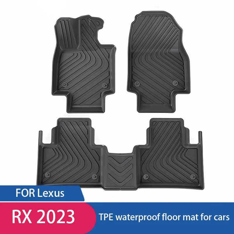 TPE Foot Mat For Lexus RX 2023 Odorless 0 Formaldehyde Special Car Foot Mat 350H 450H 500H