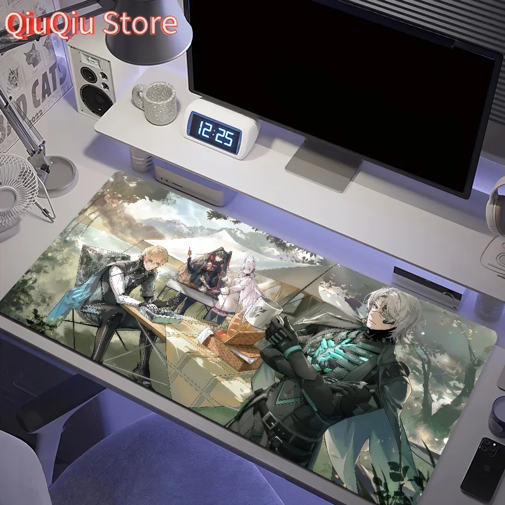 

Mouse Pad Anti-fray Game Home Custom Ergonomic Punishing Raven Office Rubber G-Gray Large Desk Mat Keyboard PC Non-slip