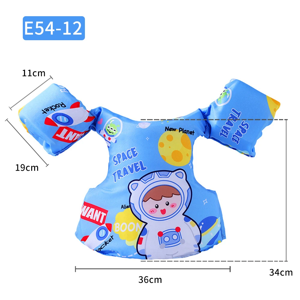 Swim Pool Float Child Swimming Ring Armband Buoyancy Life Jackets Foam Floating Vest Water Swimming Training Equipment