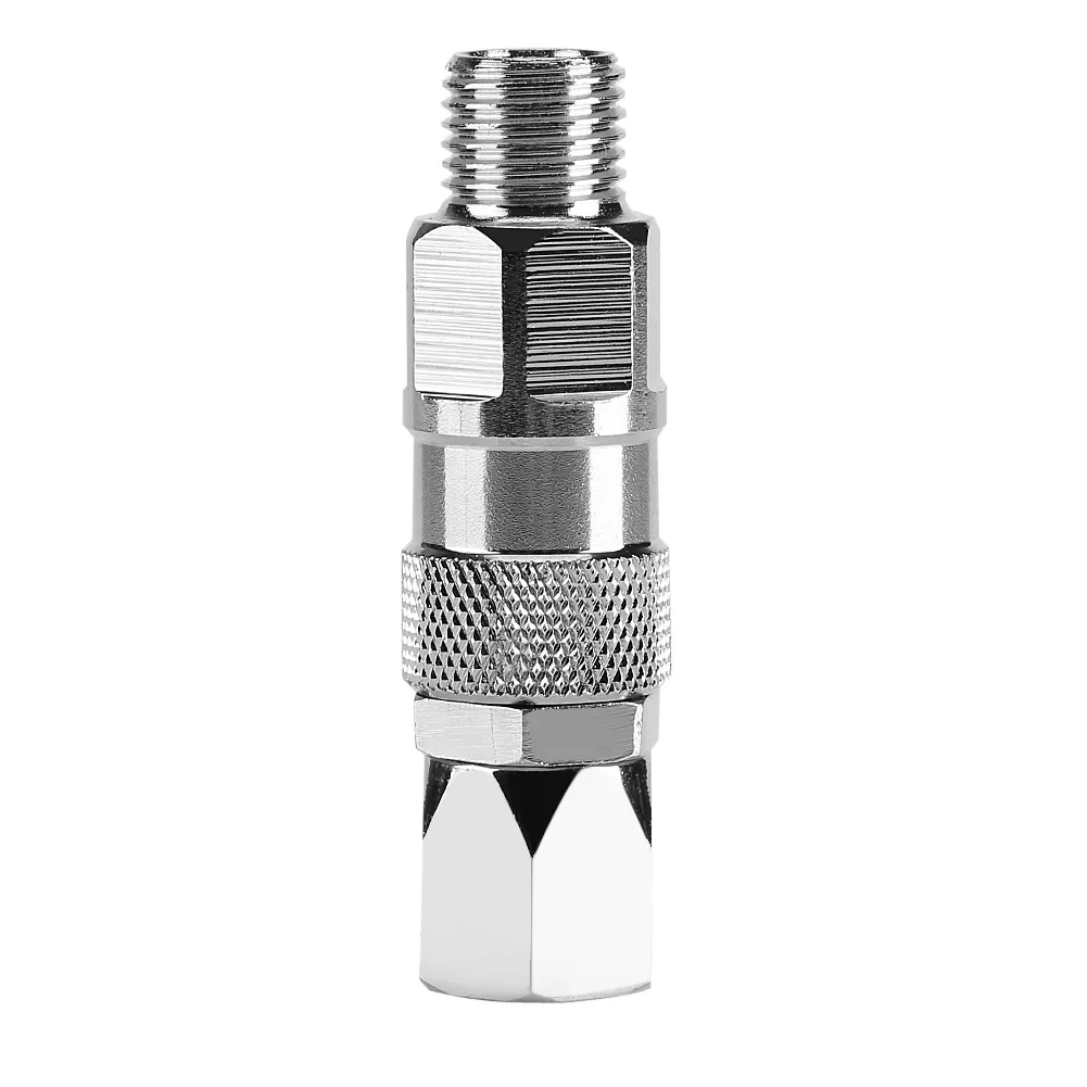 Airless Paint Sprayer Swivel Joint 1/4 inch Stainless Steel 360 Degree Rotation for Smooth and Flexible Operation