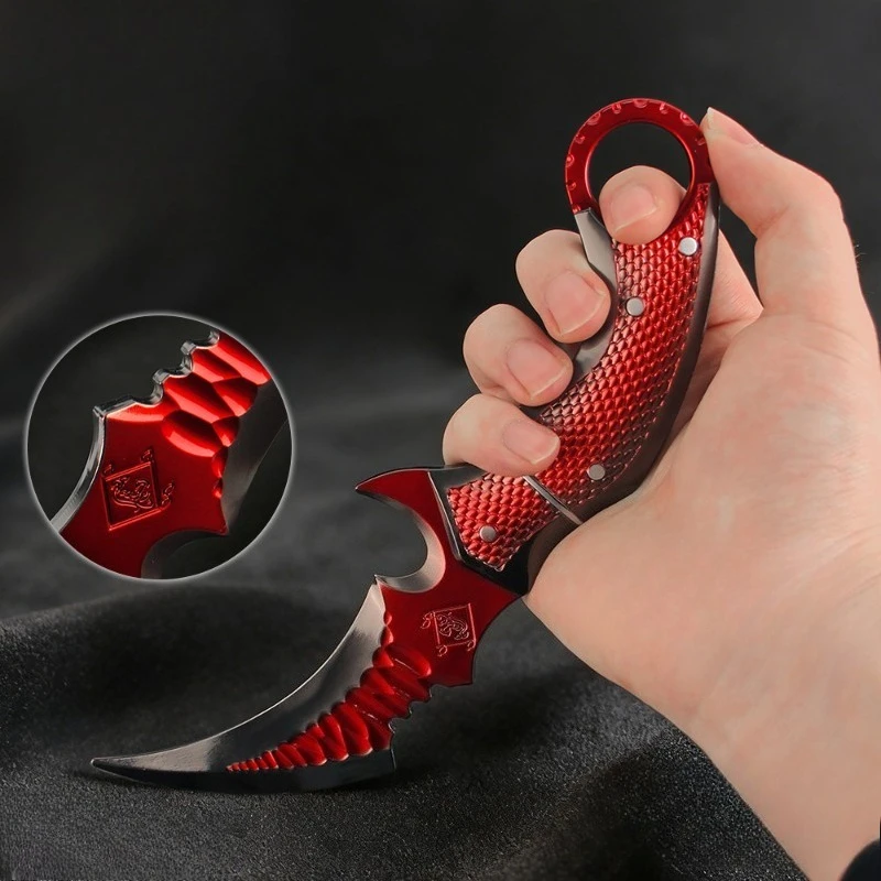 22 cm/8.66 pollici Delta Action Artiglio Coltello Modello Puntelli Creatività Periferiche di Gioco Display Giocattolo Sport Ornamenti Da Collezione Regali Divertenti