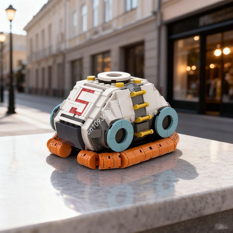 

538 шт. MOC Lifepod 5 модель Subnautica строительные блоки сборка DIY творческая идея образование Рождественский подарок кирпичные игрушки на день рождения