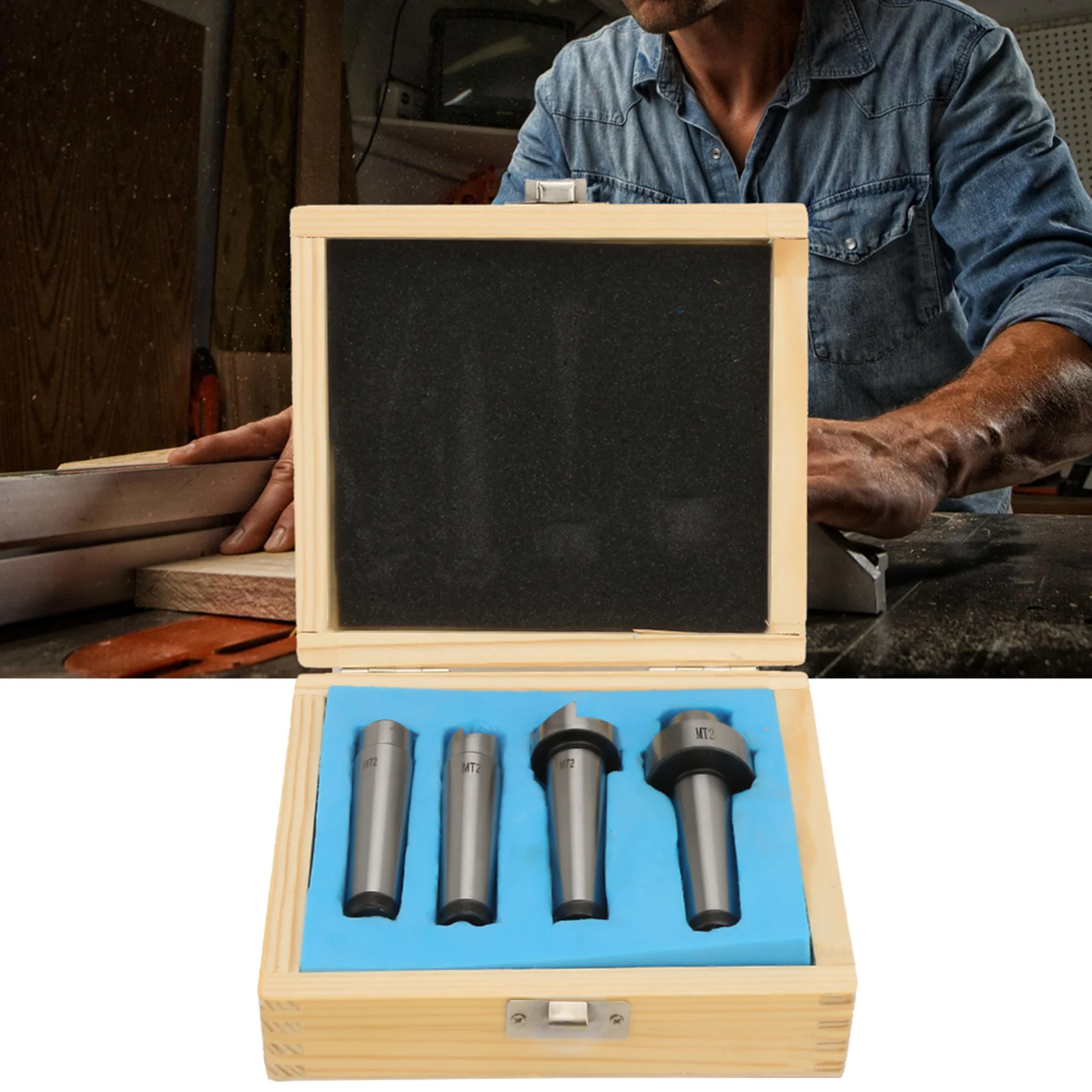 

Набор центровочных насадок MT1/MT2 для токарных станков по дереву, инструмент для токарной обработки дерева