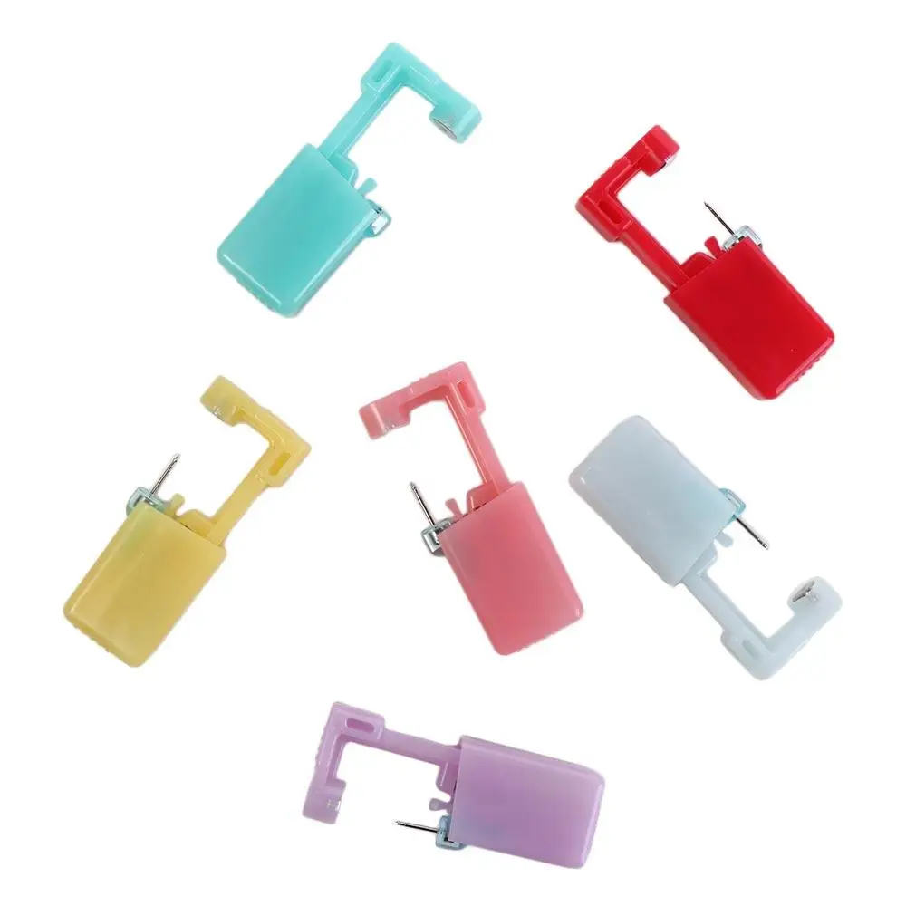 With Ear Studs Safety Tragus Ear Cartilage Nose Steel Helix Piercing Disposable Nose Ear Piercing Tool Earring Piercer Machine