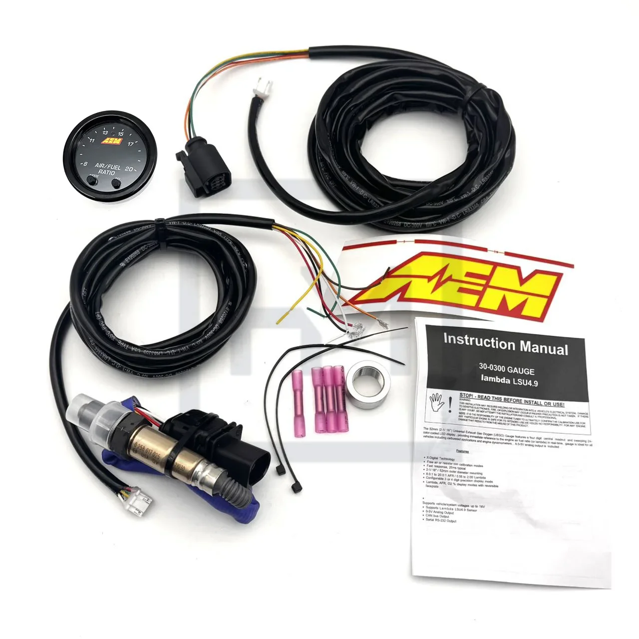 30-0300 30-4110XSeries Broadband Air Fuel Ratio Instrument Kit LSU 4.9 0258017025 Automotive Oxygen Sensor Controller Instrument