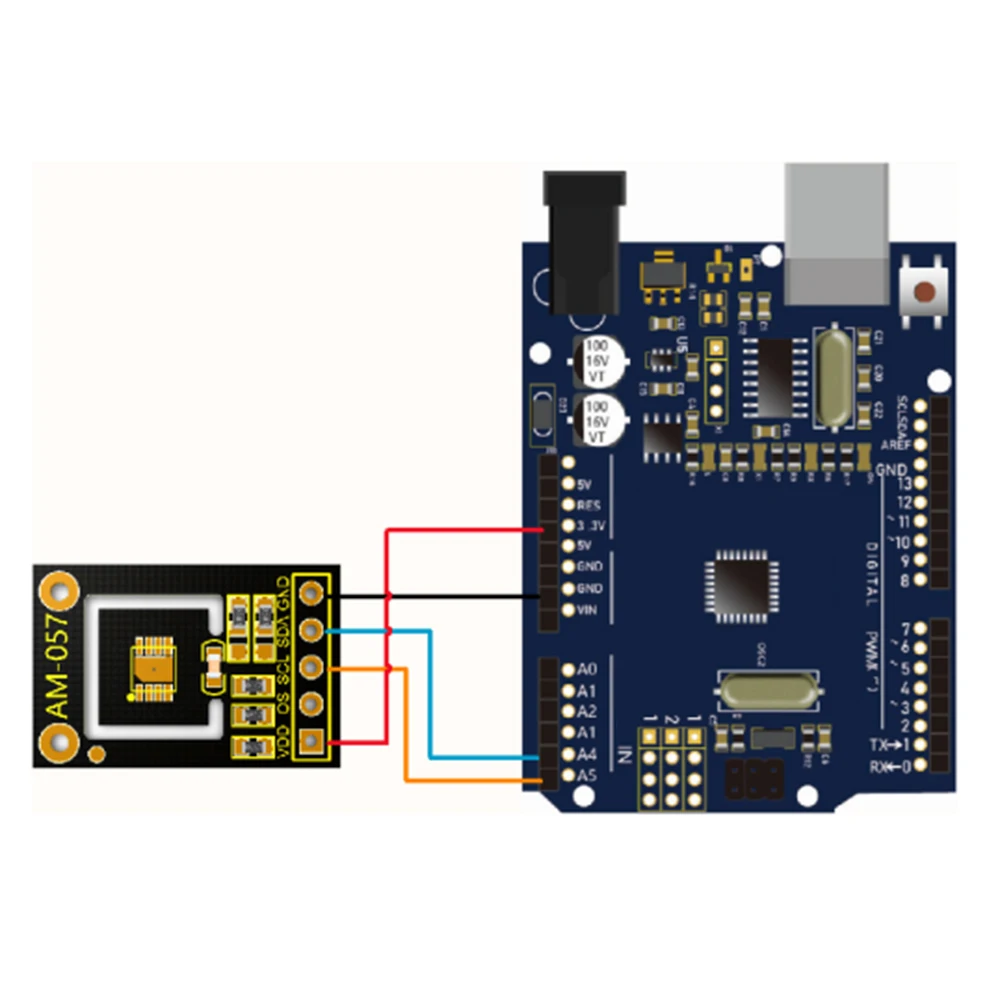 High Accuracy MAX30205 Human Body Temperature Sensor Module Low Voltage Temperature Sensor with Over Temperature Alarm