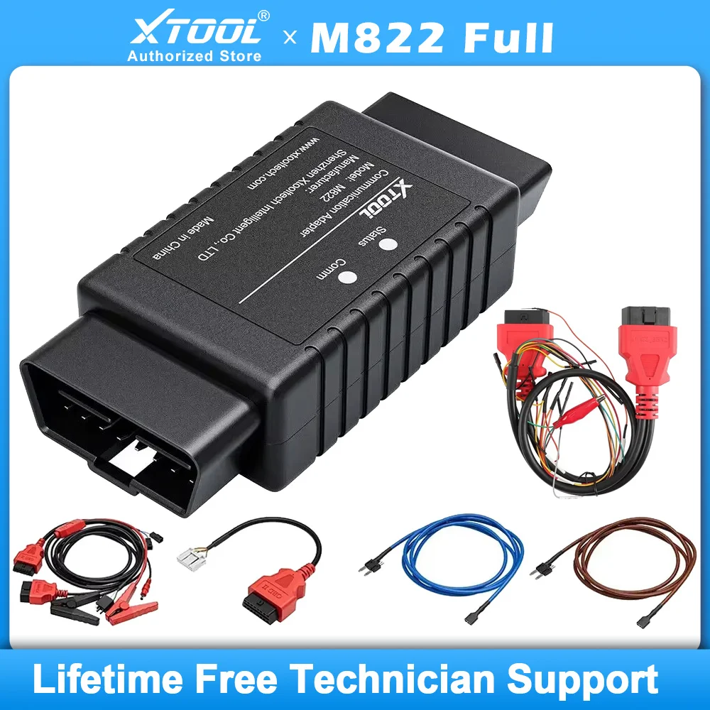 XTOOL M822 Adapter For Mercedes-Benz For Toyota 8A AIl Key Lost